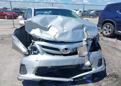 2011 Toyota Corolla S/Le from USA, damaged, VIN 2T1BU4EE6BC622183